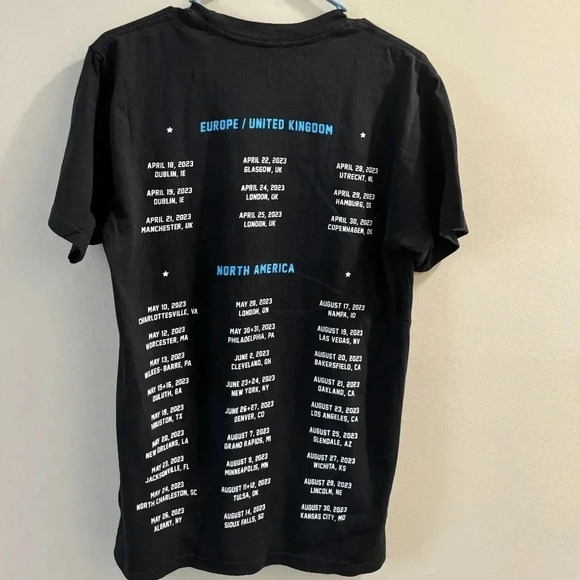 Zach Bryan Shirt Burn Burn Burn Tour Official Merch Tee - Picture 2 of 5